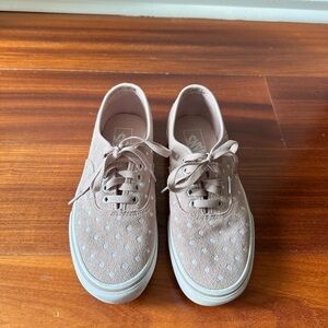 Vans Women's Blush pink Polka Dot Sneakers